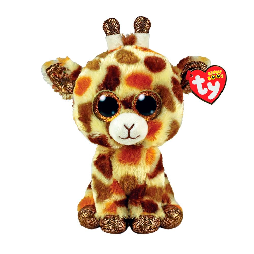 Мягкая игрушка TY Beanie Boo's Жираф Stilts, 15 см (36394) - фото 1
