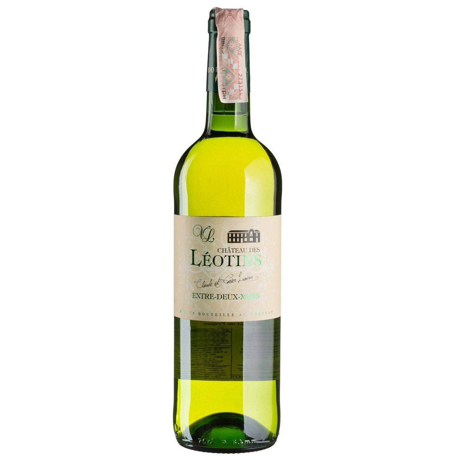 Вино Chateau des Leotins Blanc, белое, сухое, 0,75 л (04433) - фото 1