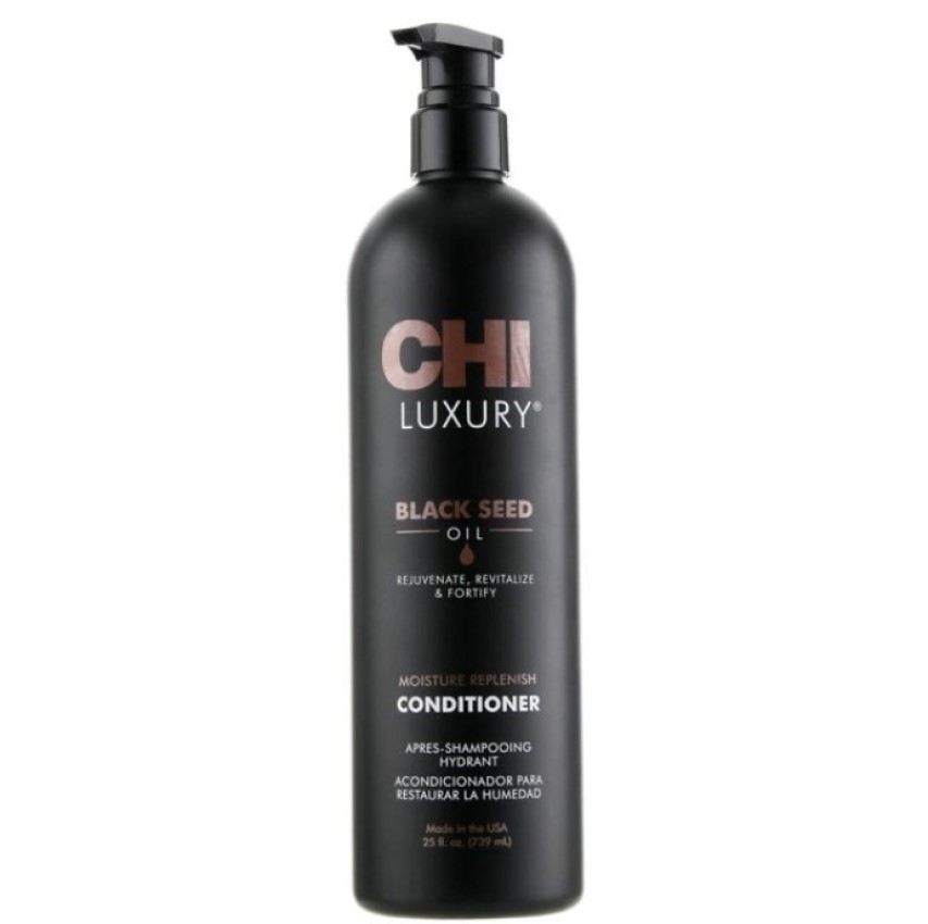 Кондиционер для волос CHI Luxury Black Seed Moisture Replenish Conditioner, 739 мл - фото 1
