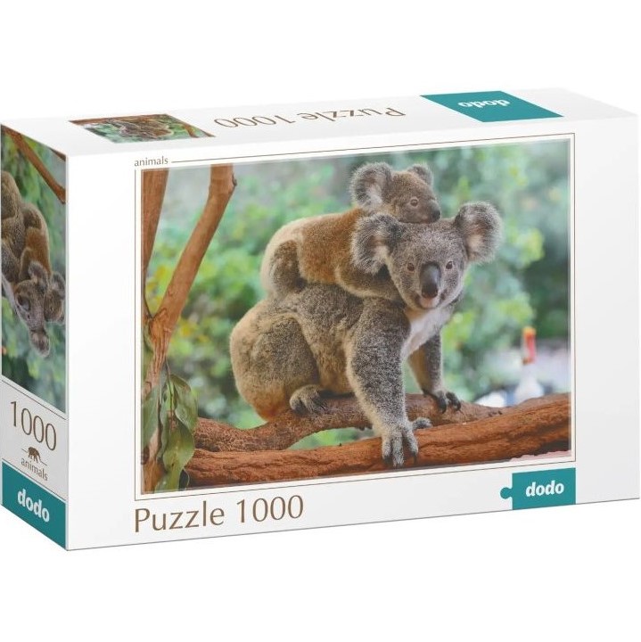 Пазл DoDo Маленькая коала с мамой 301183, 1000 элементов - фото 1