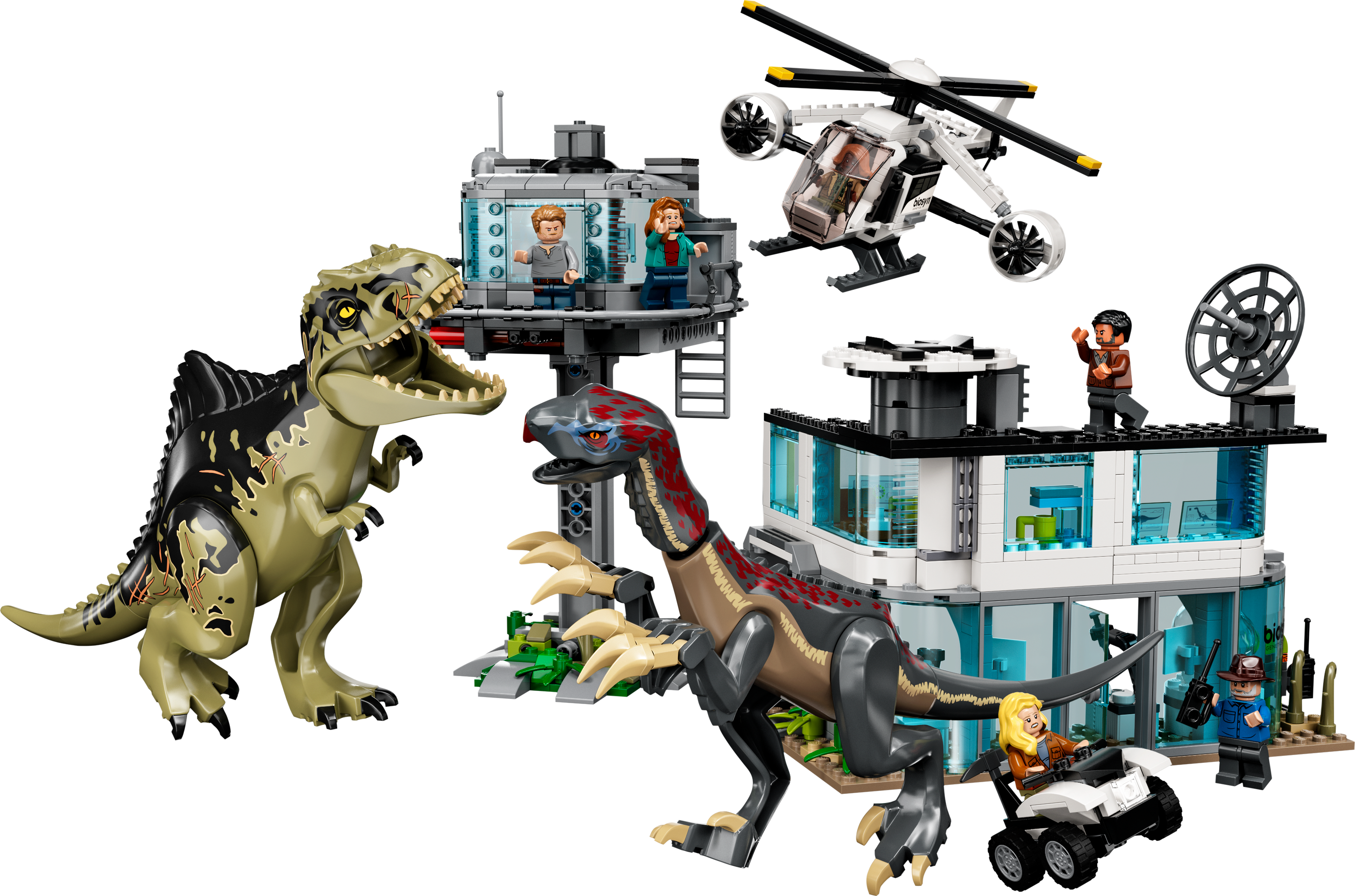 Конструктор LEGO Jurassic World Атака гіганотозавра і теризінозавра, 810 елементів (76949) - фото 2