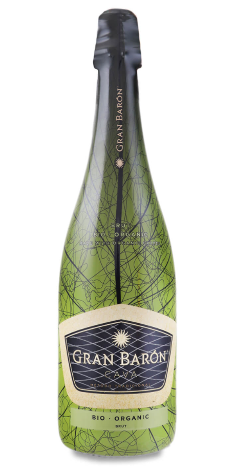 Вино ігристе Gran Baron Cava Bio Sleeve, 11,5%, 0,75 л (863075) - фото 1