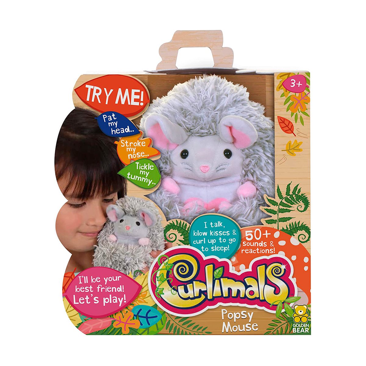 Интерактивная игрушка Curlimals Мышка Попси (3712) - фото 8