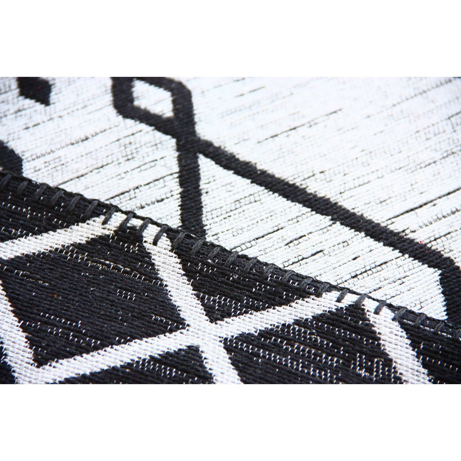 Ковер Izzihome River RV4, 80х150 см, черный с белым (201RV0RV43695) - фото 5