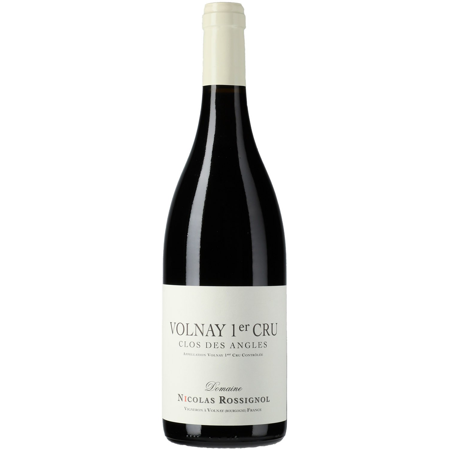 Вино Domaine Nicolas Rossignol Volnay 1er Cru Clos Des Angles 2018, красное, сухое, 0,75 л - фото 1