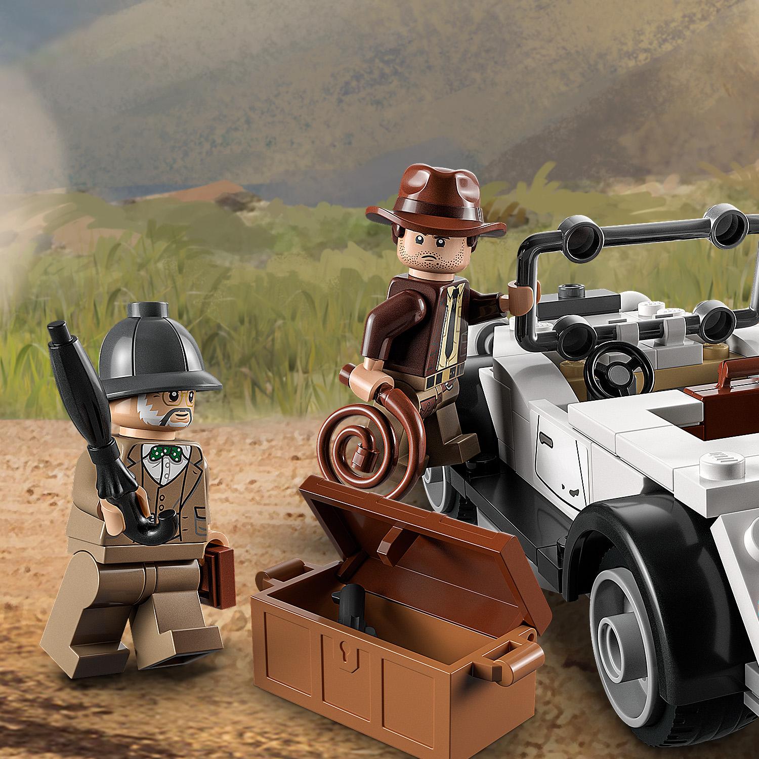 Конструктор LEGO Indiana Jones Переслідування на винищувачі, 387 деталей (77012) - фото 7