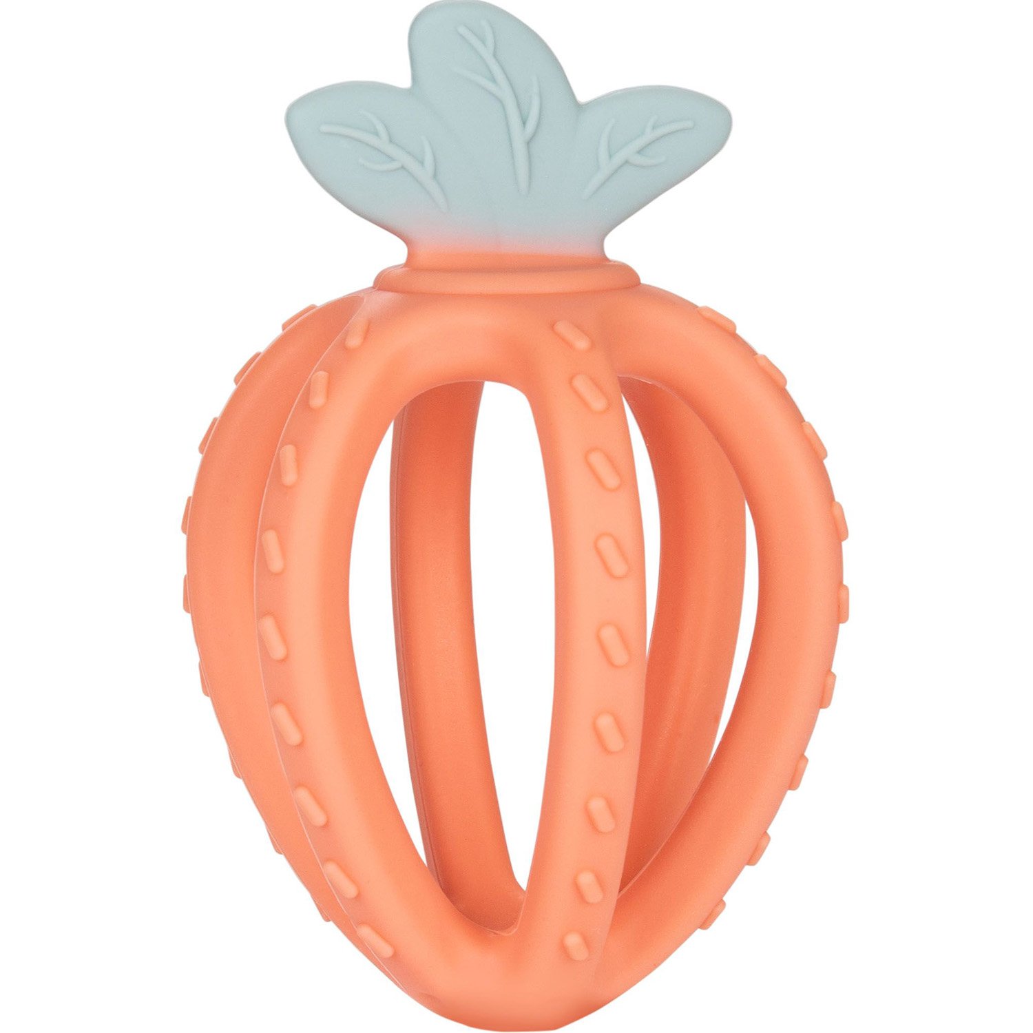 Игрушка-прорезыватель Canpol babies 3D Клубничка, оранжеваня (80/400_ora) - фото 1