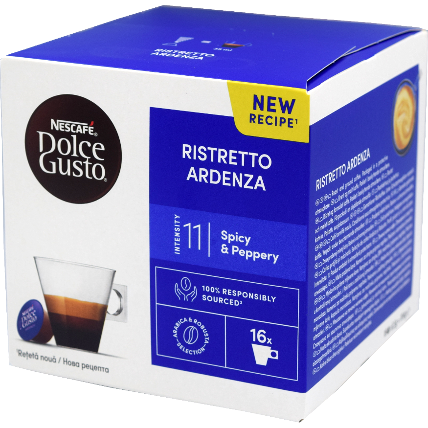 Набір кави в капсулах Nescafe Dolce Gusto Espresso Ardenza 48 шт. (3 пак. x 16 шт.) (950233) - фото 2