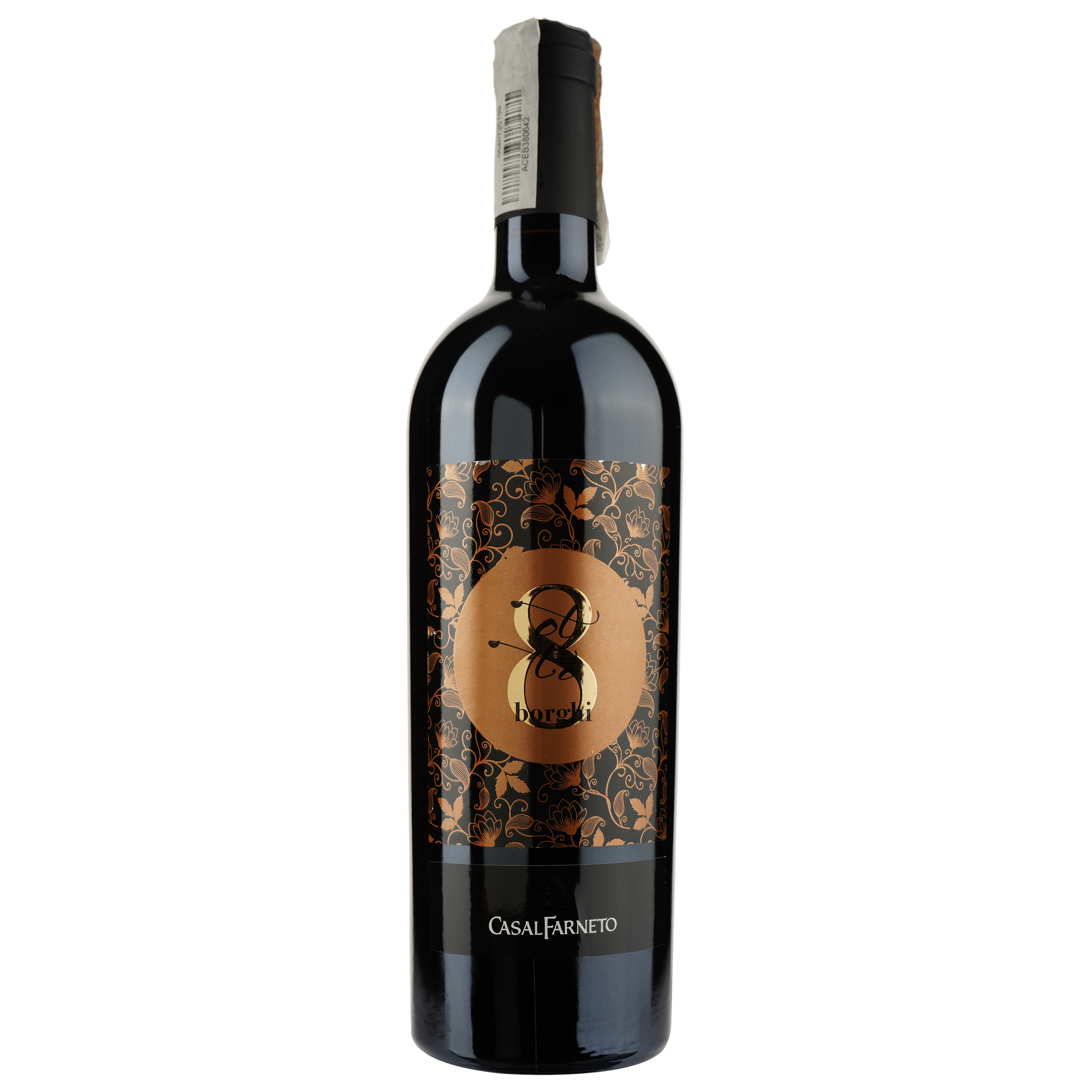 Вино CasalFarneto Otto Borghi червоне, 12%, 0,75 л (8795640) - фото 1