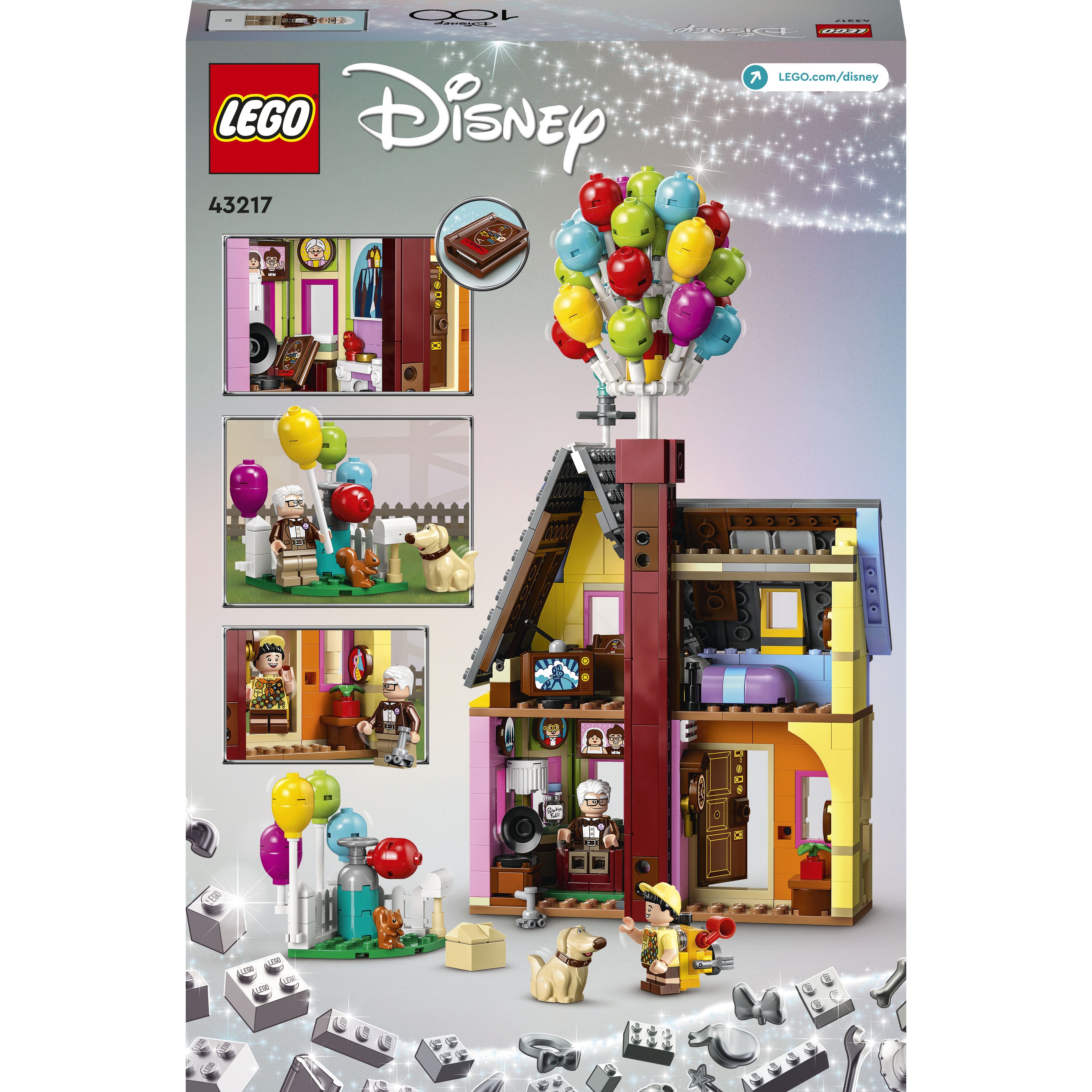 Конструктор LEGO Disney Classic Будинок Вперед та вгору, 598 деталей (43217) - фото 2