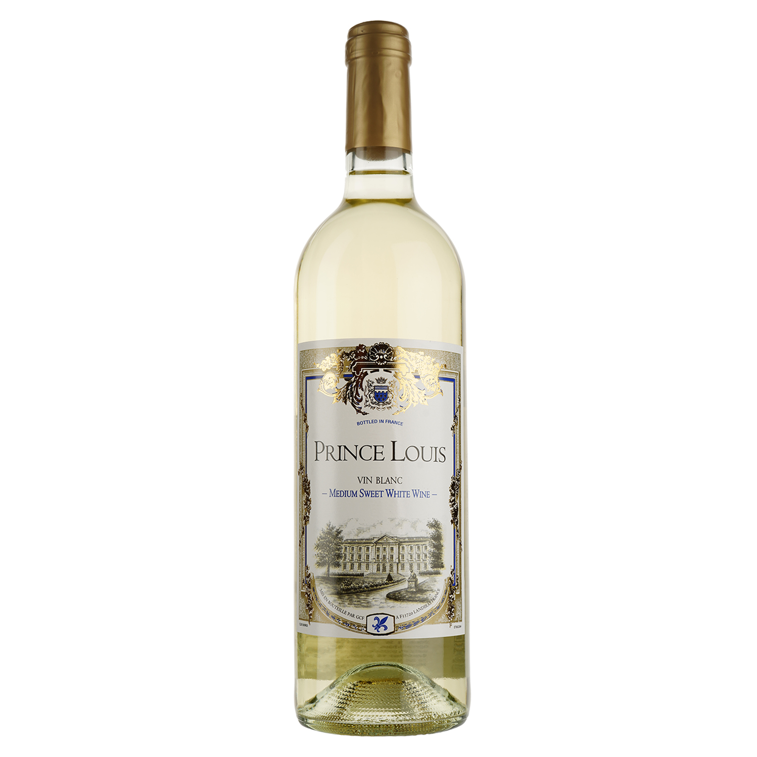 Вино Prince Louis Blanc Sweet, біле, напівсолодке, 10,5%, 0, 75 л (1312680) - фото 1