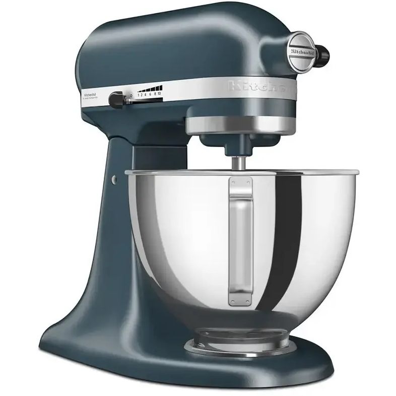 Планетарный миксер KitchenAid 4.3 л голубая сталь (5KSM95PSEBS) - фото 2