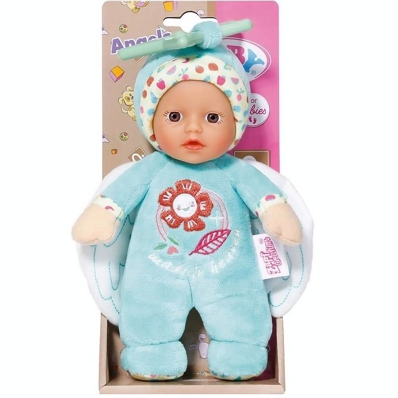 Кукла Baby Born For babies Голубой ангелочек, 18 см (832295-1) - фото 1