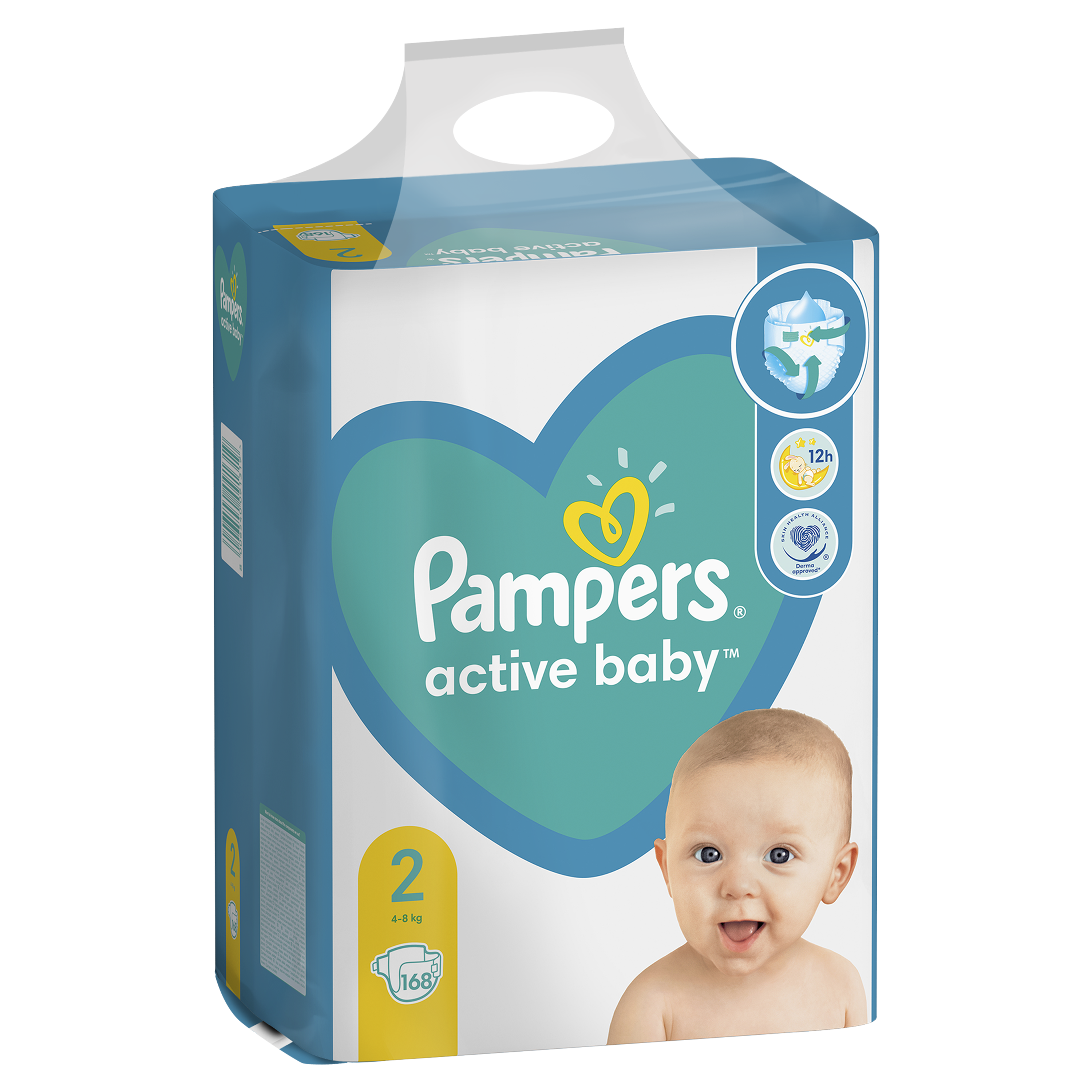 Подгузники Pampers Active Baby 2 (4-8 кг), 168 шт. - фото 3