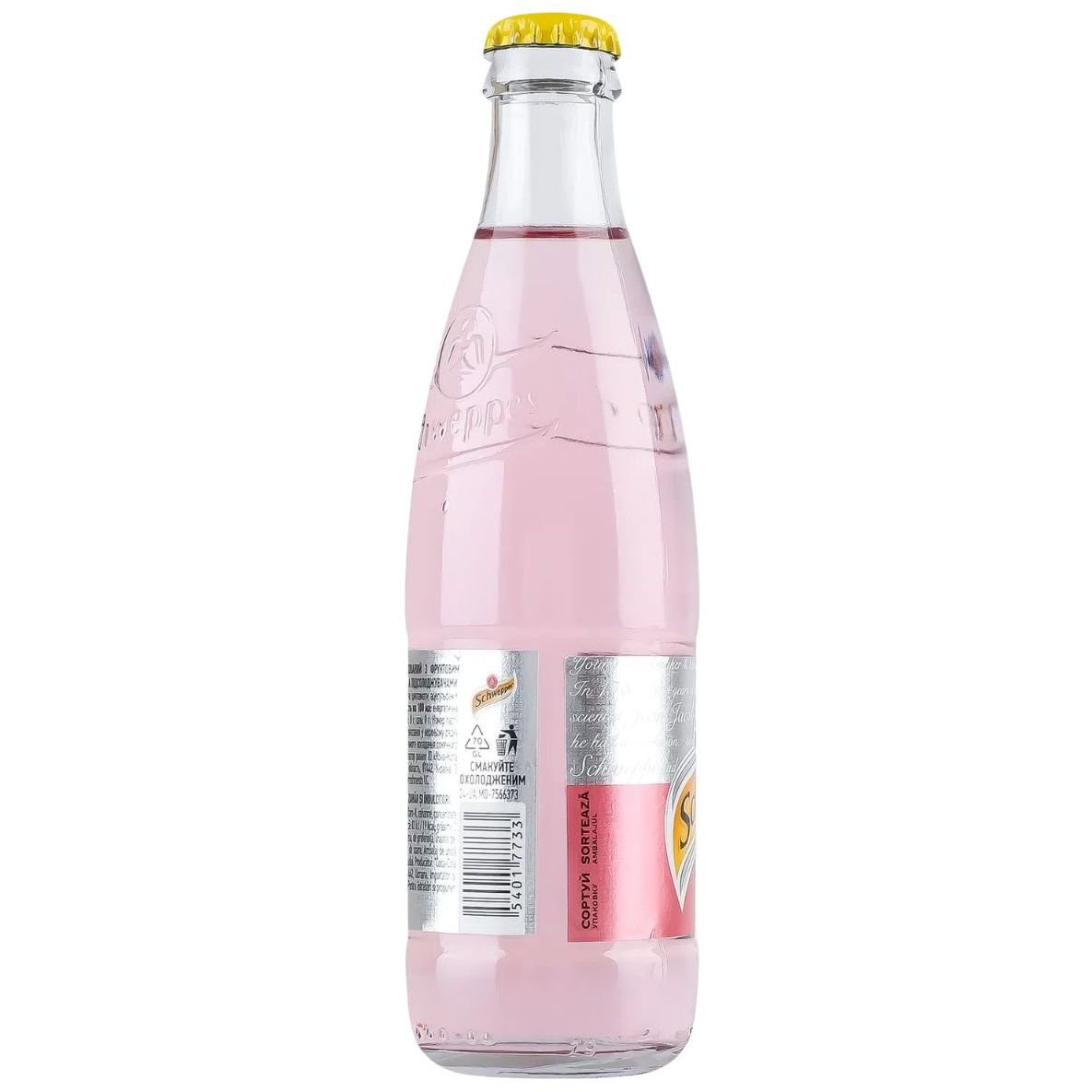 Напій Schweppes Pink Tonic безалкогольний 250 мл (953754) - фото 2