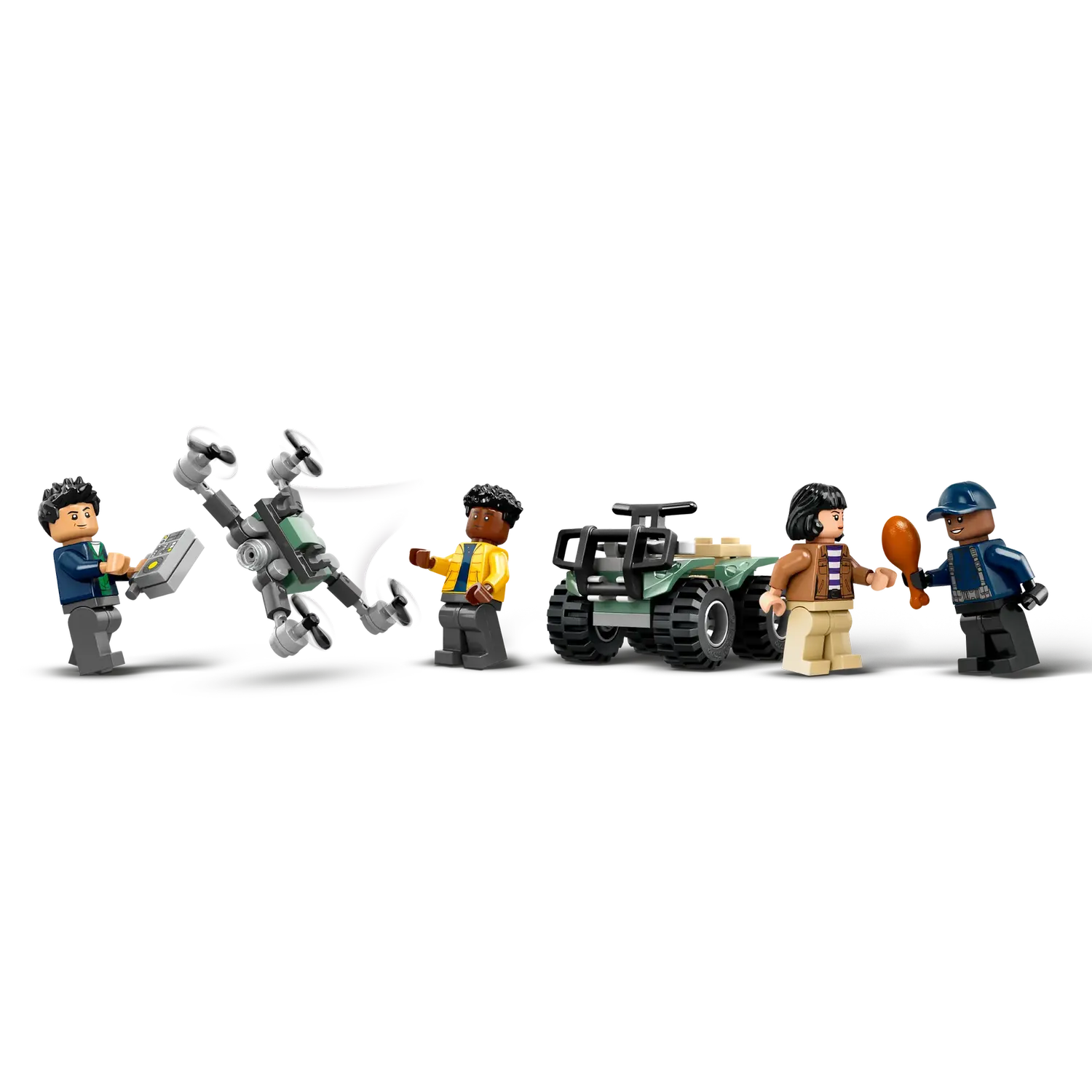 Конструктор LEGO Jurassic World Миссии динозавров Грузовик для перевозки аллозавра 588 деталей (76966) - фото 5