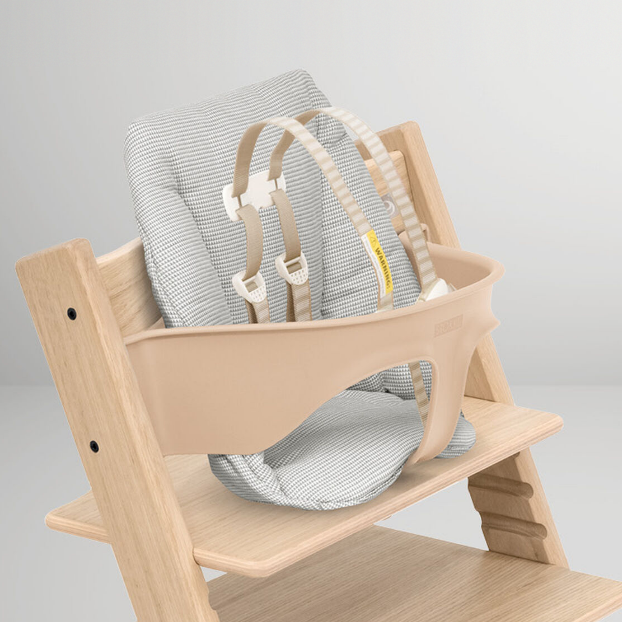 Текстиль Stokke Mini Baby для стульчика Tripp Trapp Sweet hearts, белый (553202) - фото 4