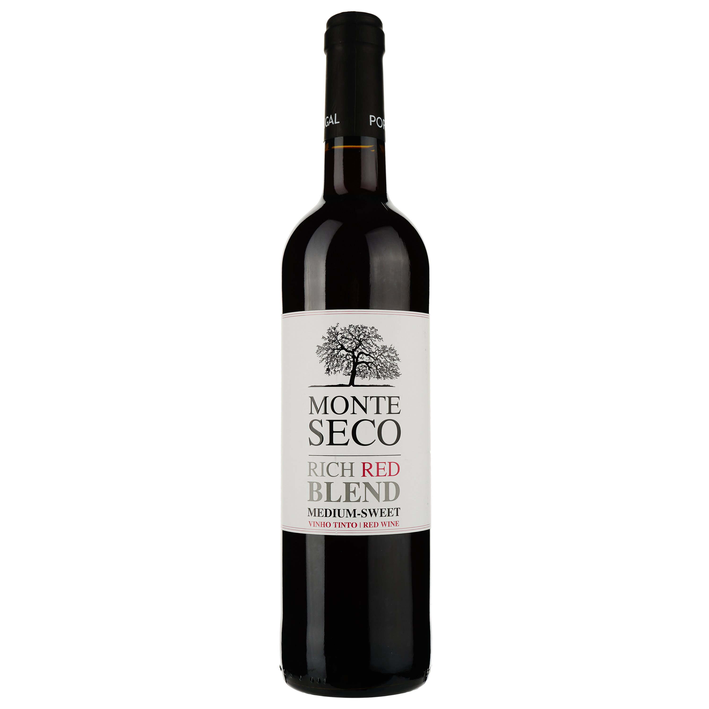 Вино Monte Seco Tinto, червоне, напівсолодке, 0.75 л - фото 1