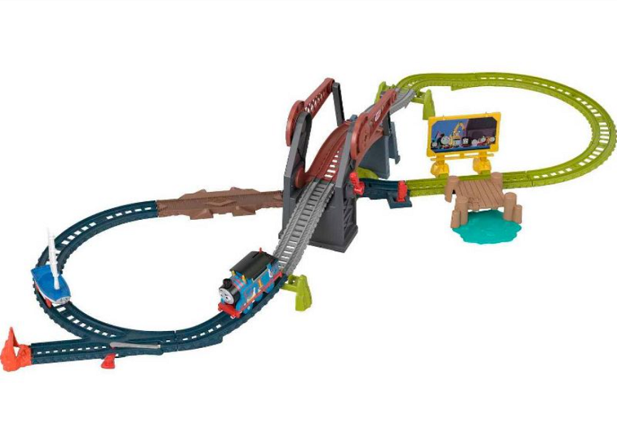 Моторизированный игровой набор Томас и друзья, Приключения на мосту (HGX65) - фото 1