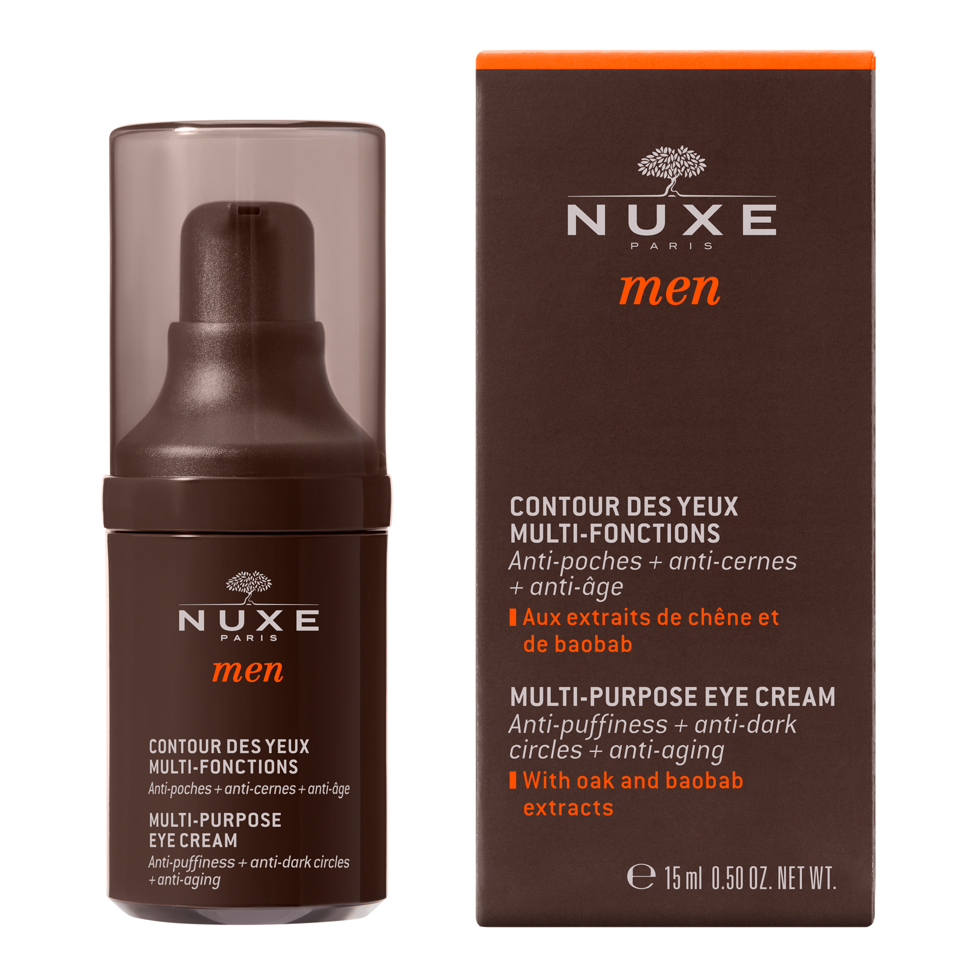 Крем для контуру очей Nuxe Men, 15 мл (9593800) - фото 2