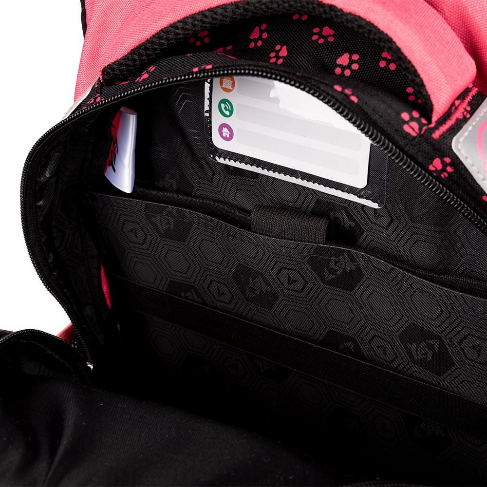 Рюкзак Yes S-58 Meow, черный с розовым. (558004) - фото 10