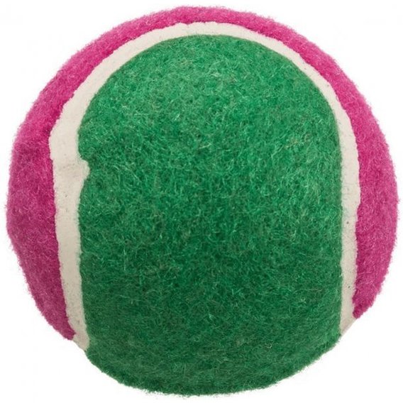 Игрушка для собак Trixie Мяч теннисный, d 6,4 см, в ассортименте (3475_1шт) - фото 2