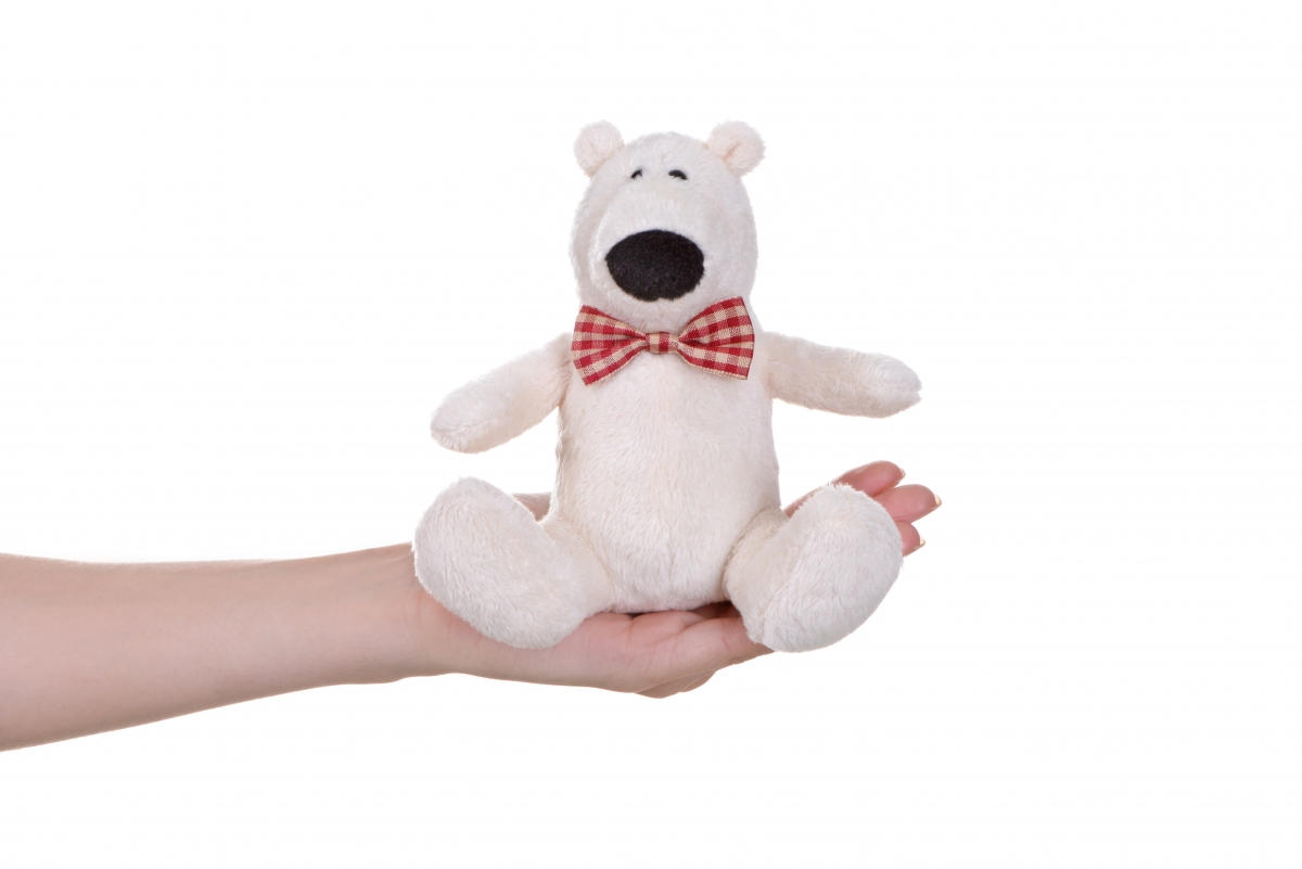Мягкая игрушка Same Toy Полярный мишка, 13 см, белый (THT663) - фото 3