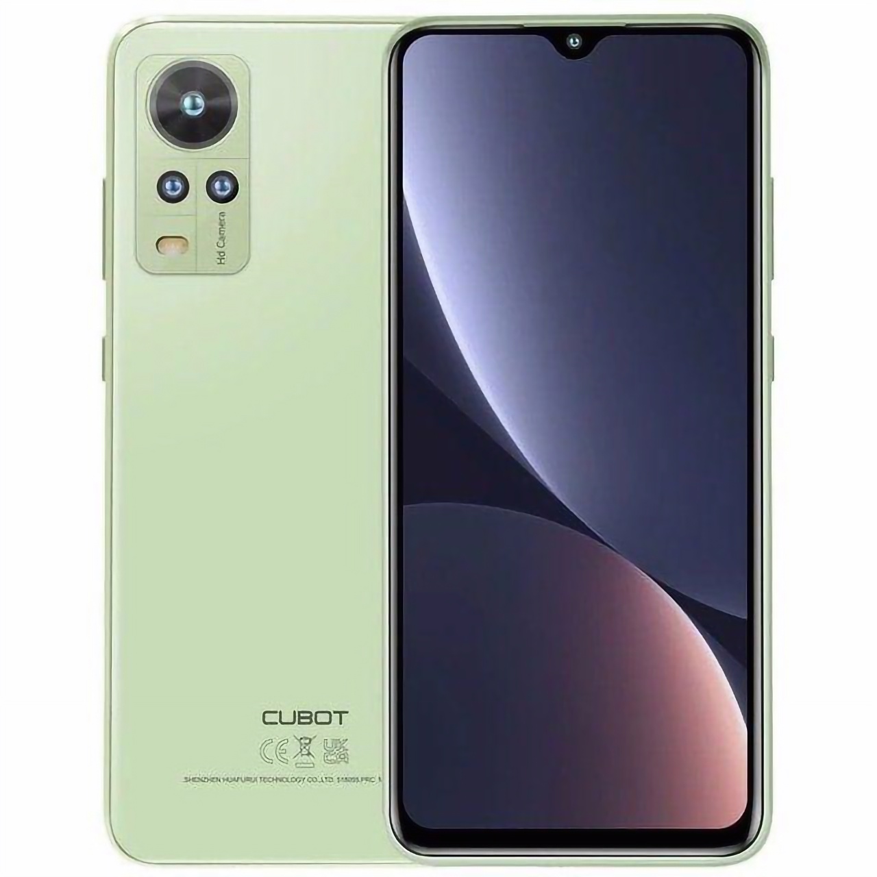 Смартфон Cubot Note 30 4/64 Gb Global Green - фото 1