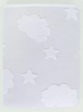 Рушник дитячий Irya New Cloud gri, 120х70 см, сірий (svt-2000022264433) - фото 3