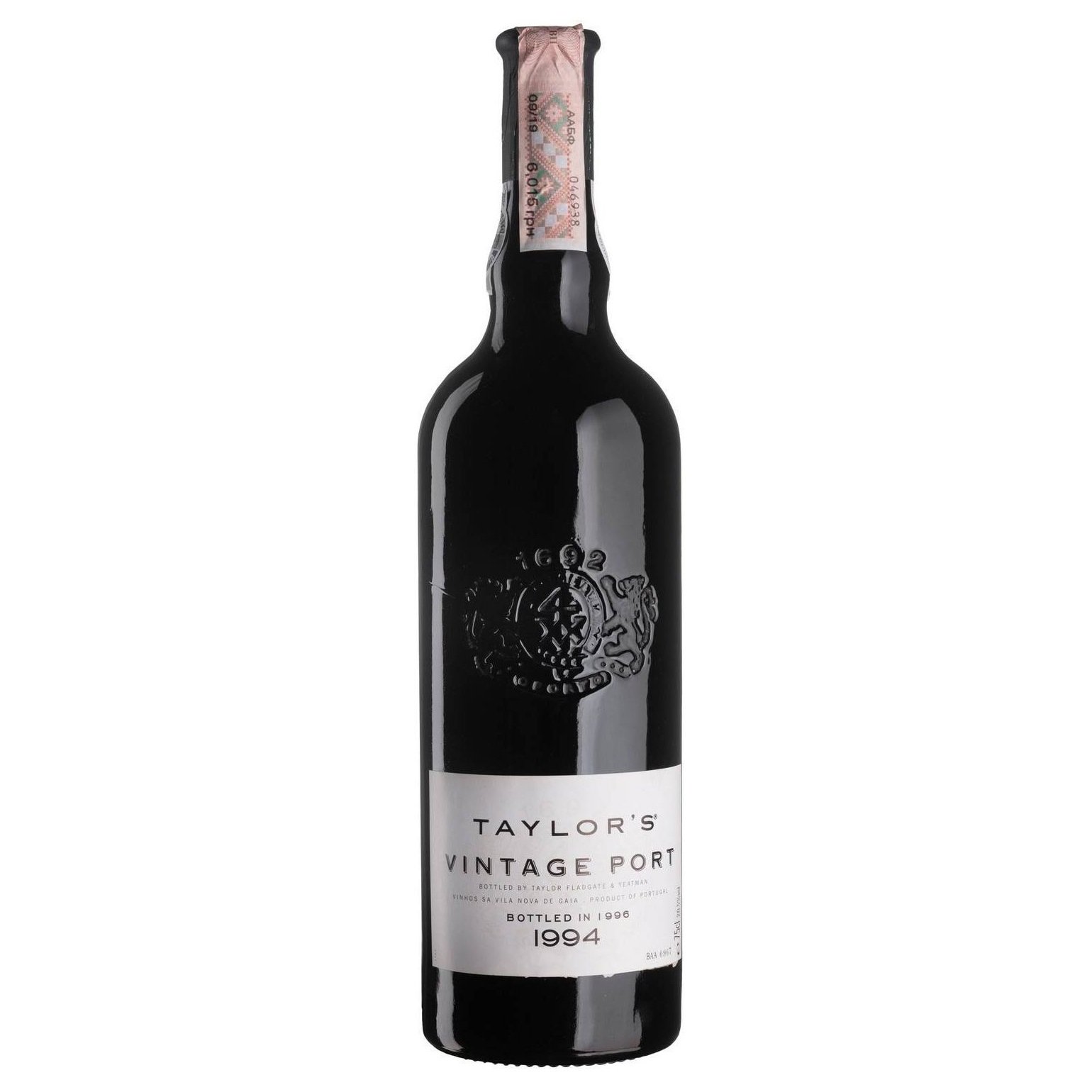 Вино портвейн Taylor's 1994, красное, крепленое, 20,5%, 0,75 л - фото 1