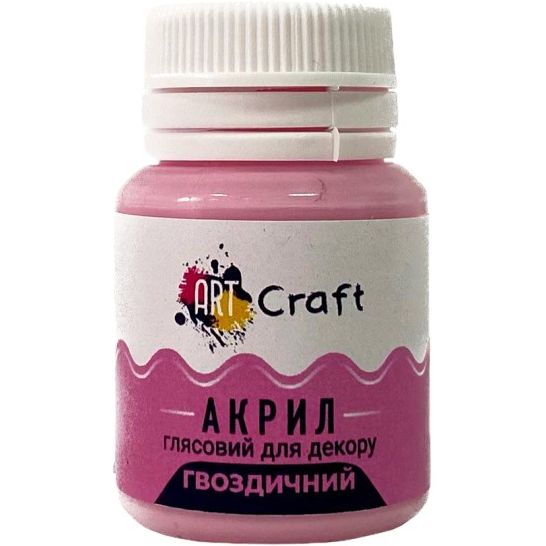 Акрилова фарба ArtCraft глянцева Гвоздична AG-7509 20 мл - фото 1