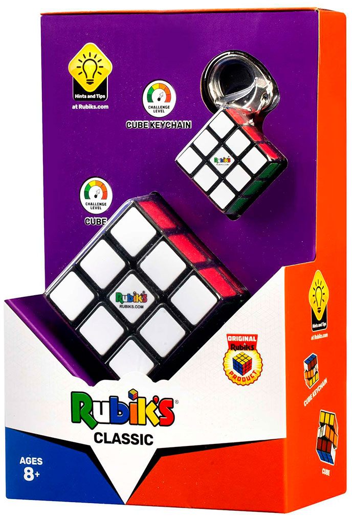 Набор головоломок 3х3 Rubik's Кубик и Мини-Кубик с кольцом (6062800) - фото 4