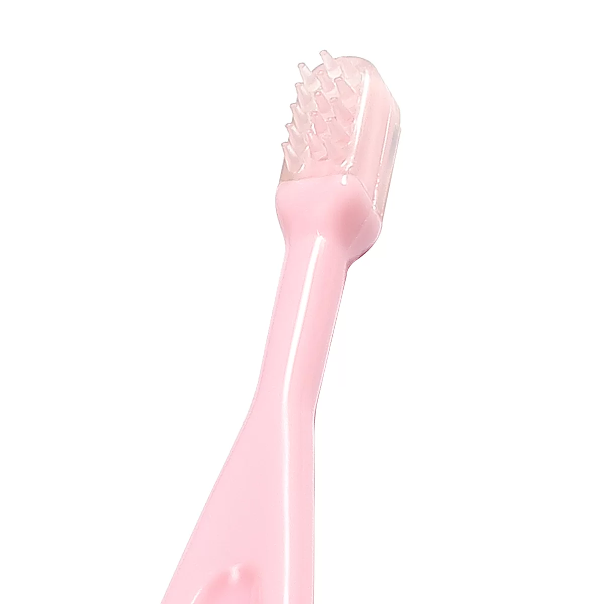 Набір зубних щіток BabyOno, рожевий, 3 шт. (550/01_д) - фото 3