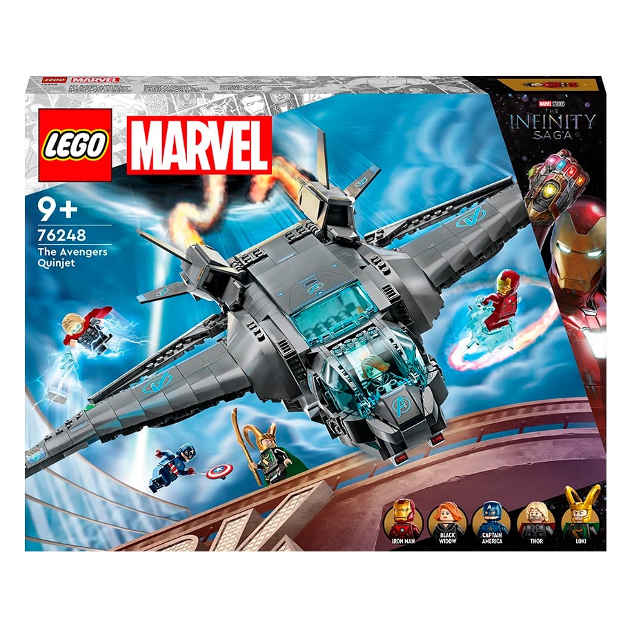 Конструктор LEGO Super Heroes Квинджет Мстителей, 795 деталей (76248) - фото 1