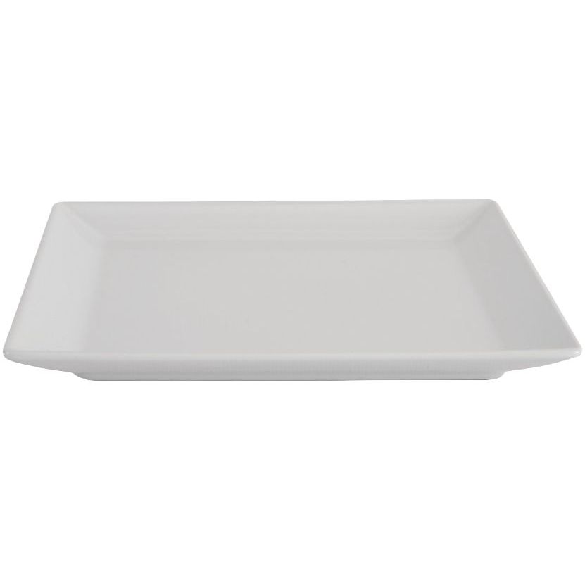 Тарелка десертная Ipec Tokyo 21х21 см белый глянец (30902799) - фото 1