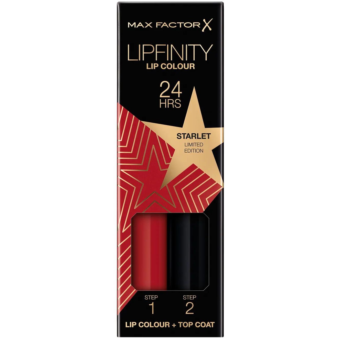 Стойкая губная помада Max Factor Lipfinity 2 Step тон 88 Starlet 2.3 мл + 1.9 г (8000019174520) - фото 1