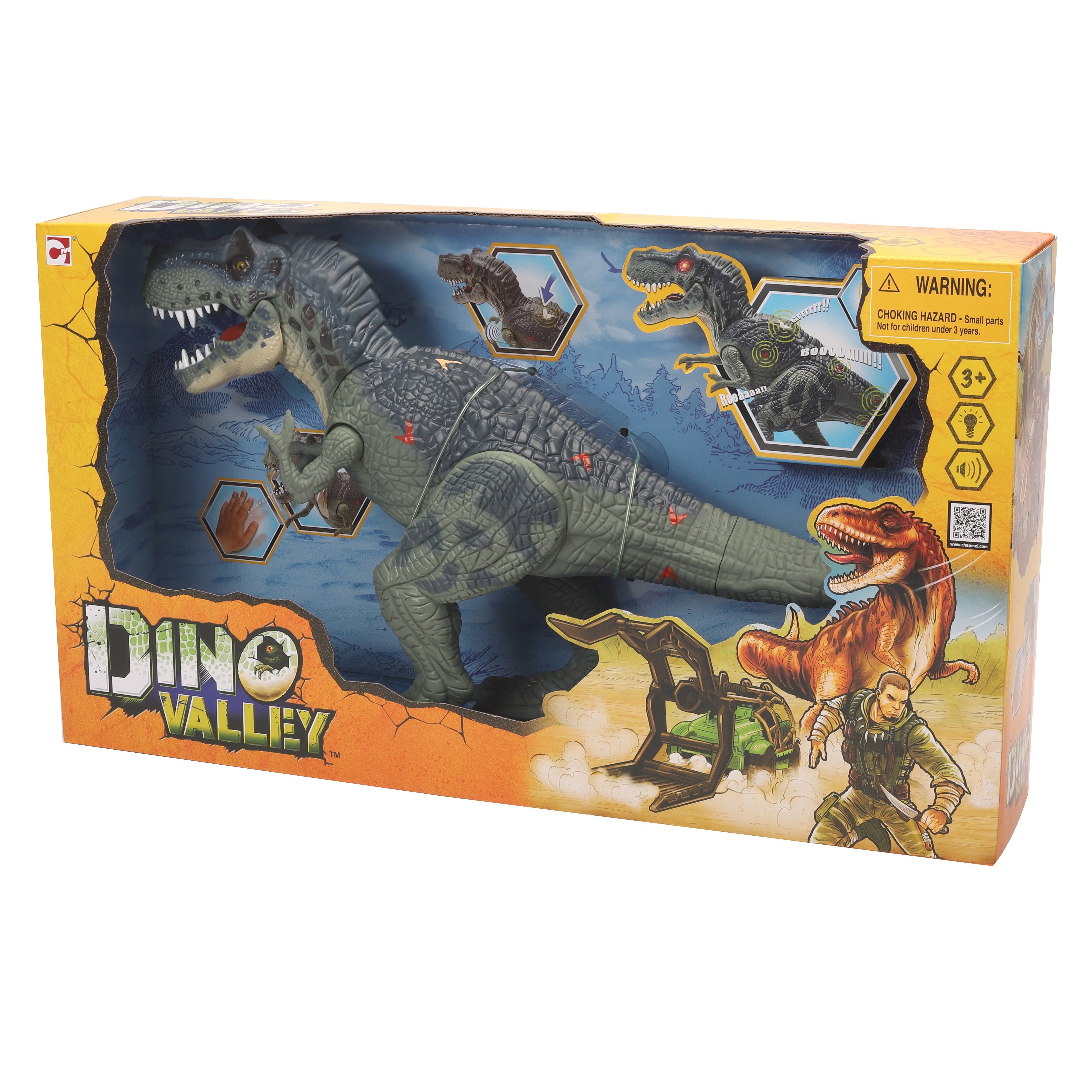 Игровой Набор Dino Valley Interactive T-Rex (542051) - фото 3