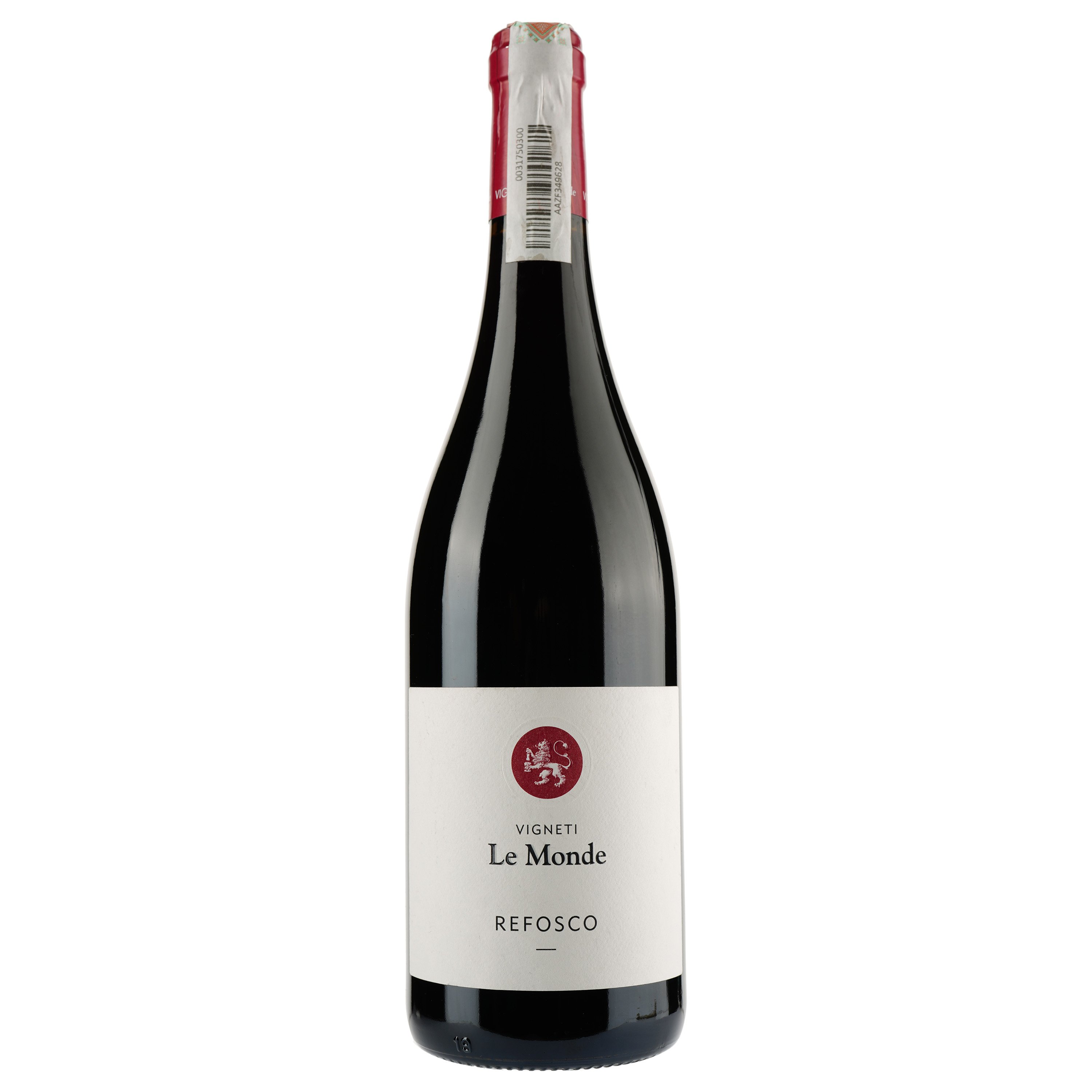 Вино Le Monde Refosco dal Peduncolo DOC, красное, сухое, 0,75 л - фото 1