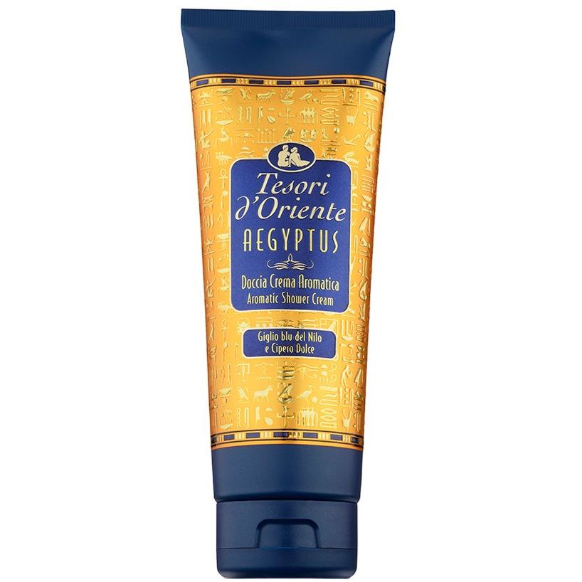 Photos - Shower Gel Tesori d Oriente Парфумований крем-гель для душу Tesori d'Oriente Єгипет, блакитна лілія та 