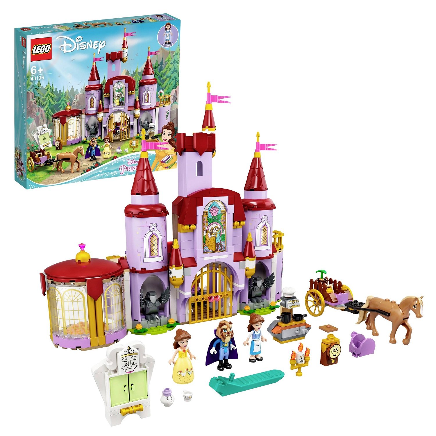 Конструктор LEGO Disney Princess Замок Белль и Чудовища, 505 деталей (43196) - фото 3