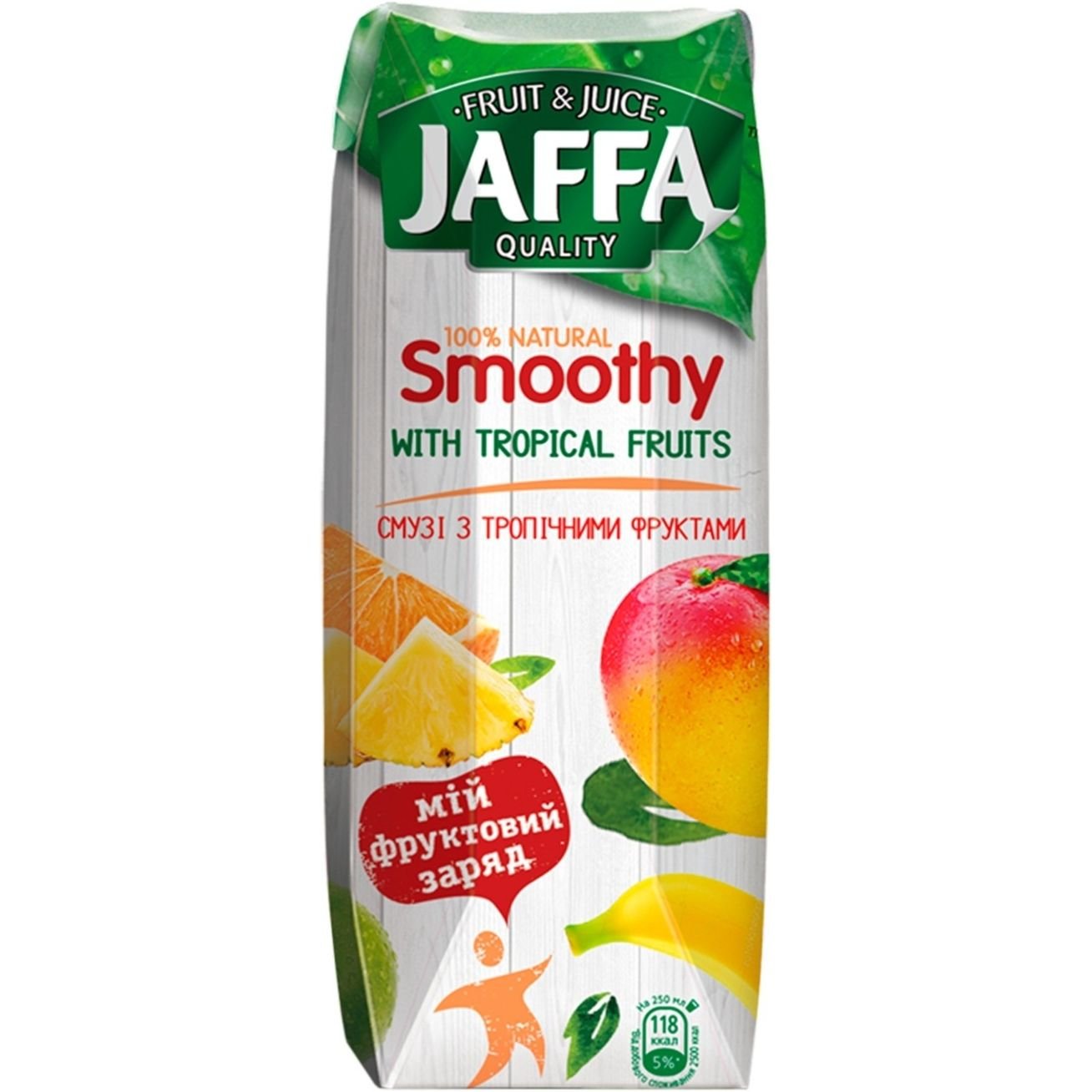 Смузи Jaffa Smoothy с тропическими фруктами 250 мл - фото 1