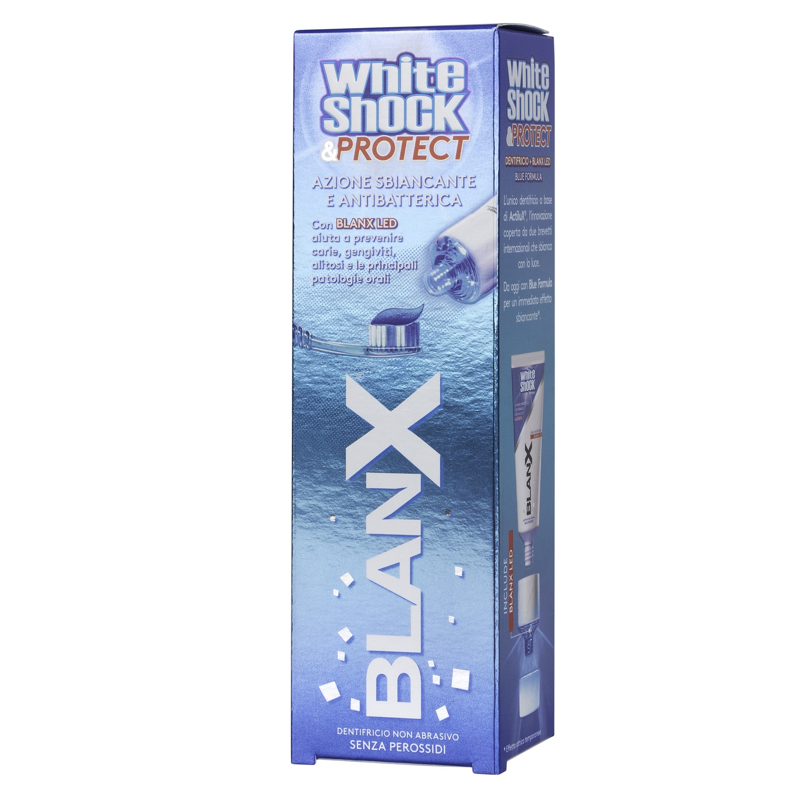 Зубна паста BlanX Вайт шок із Led ковпачком, 50 мл - фото 1