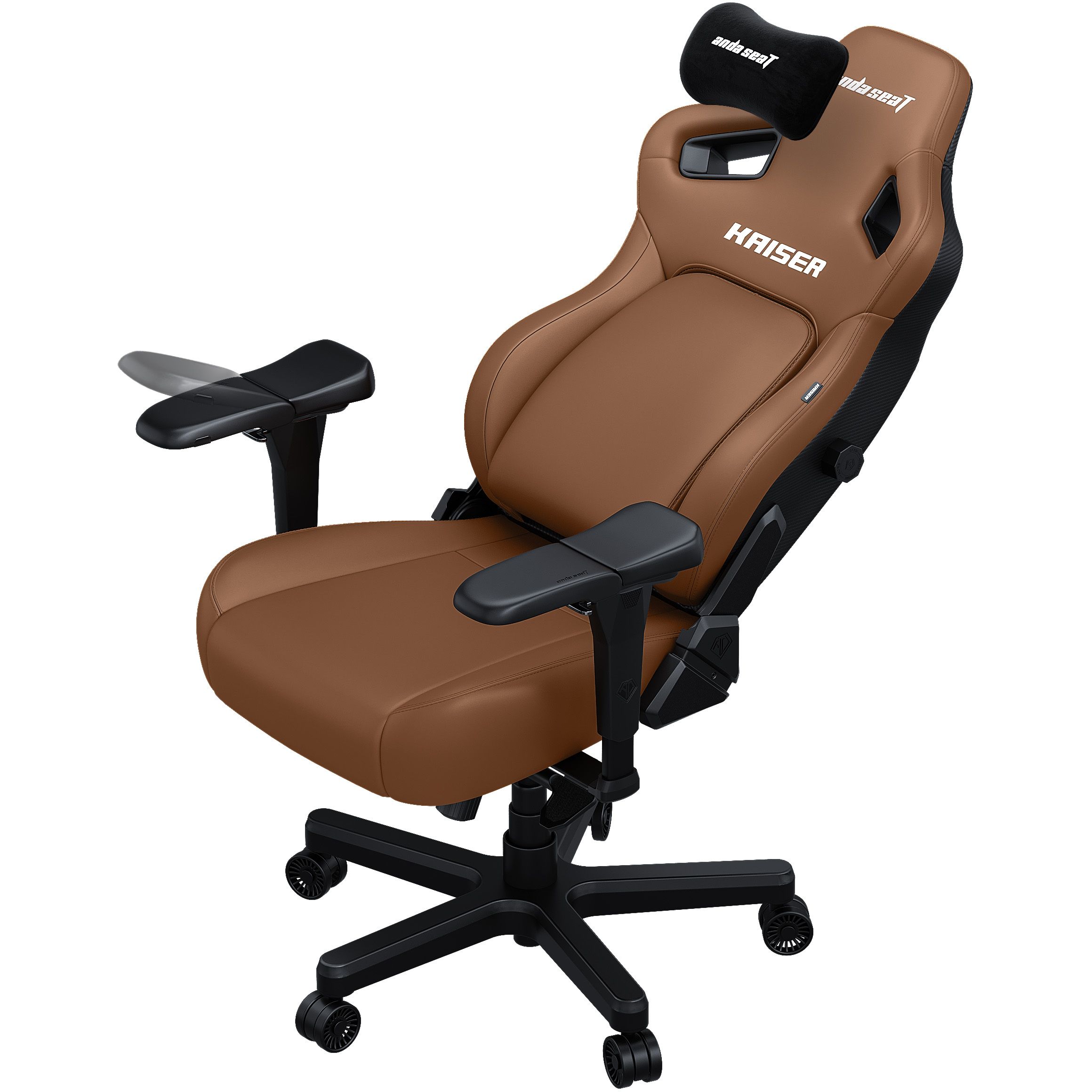 Кресло игровое Anda Seat Kaiser 4 Size XL Brown Premium PVC (AD12YDDC-XLL-20-K-PV/C) - фото 2