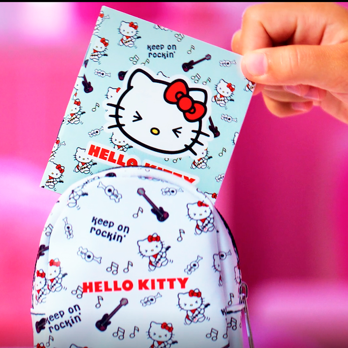 Cумка-сюрприз #sbabam Hello Kitty Приятные мелочи Рок (43/CN22-2) - фото 6