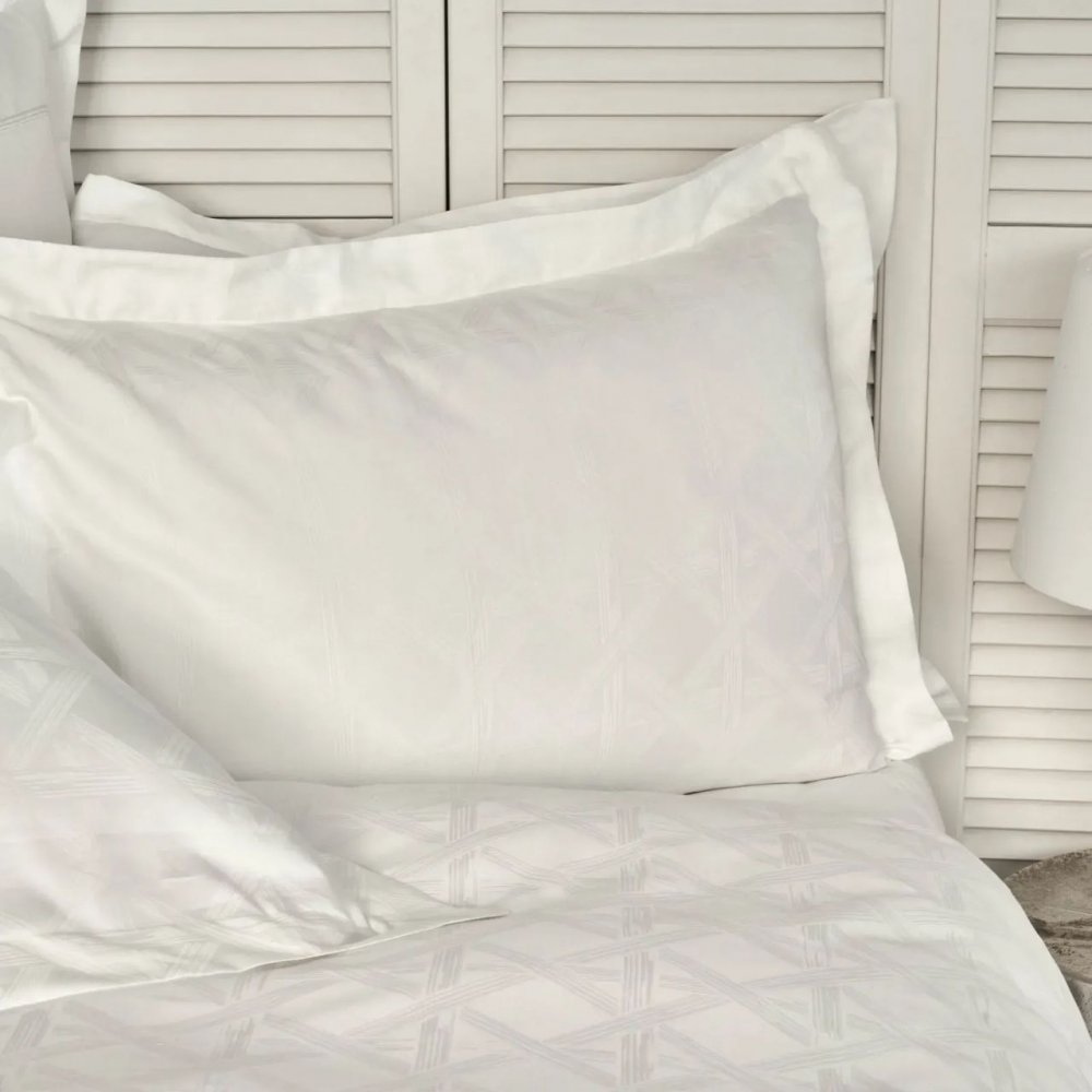 Комплект постільної білизни Karaca Home White Colletion Santino, євростандарт, білий, 4 предмети (svt-2000022306034) - фото 3