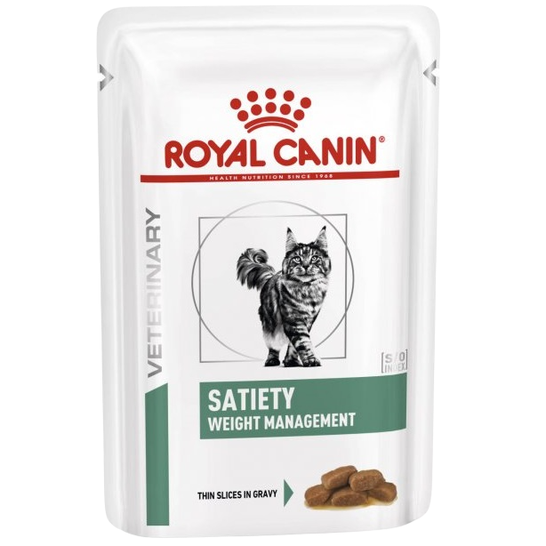 Консервированный корм для взрослых кошек с избыточным весом Royal Canin Satiety Weight Management, 85 г (1070001) - фото 1