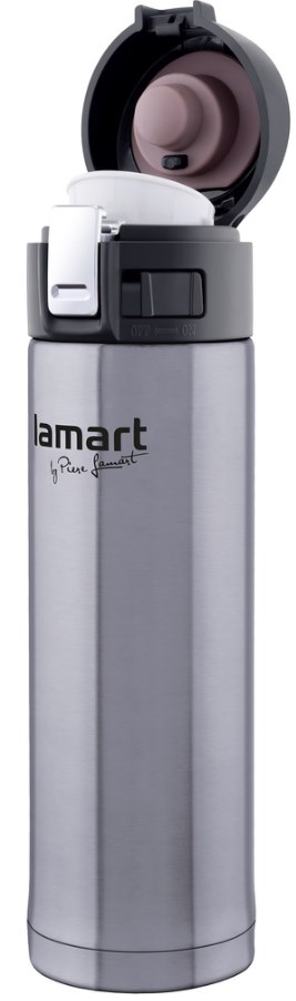 Термос Lamart Branche, 420 мл, сріблястий (LT4009) - фото 2