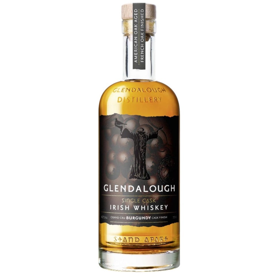 Виски Glendalough Single Cask Irish Whiskey Burgundy, 42%, 0,7 л (8000019823461) - фото 1