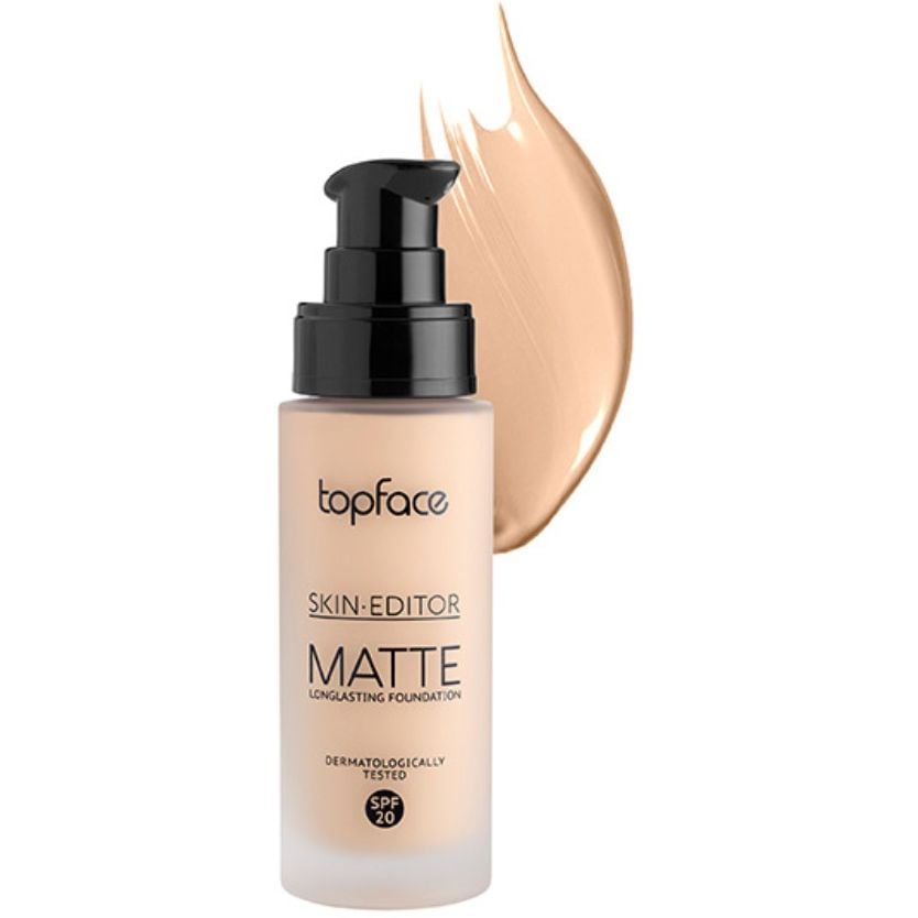 Тональная основа TopFace Skin Editor Matte Longlasting Foundation PT465 тон 005, 32 мл - фото 2