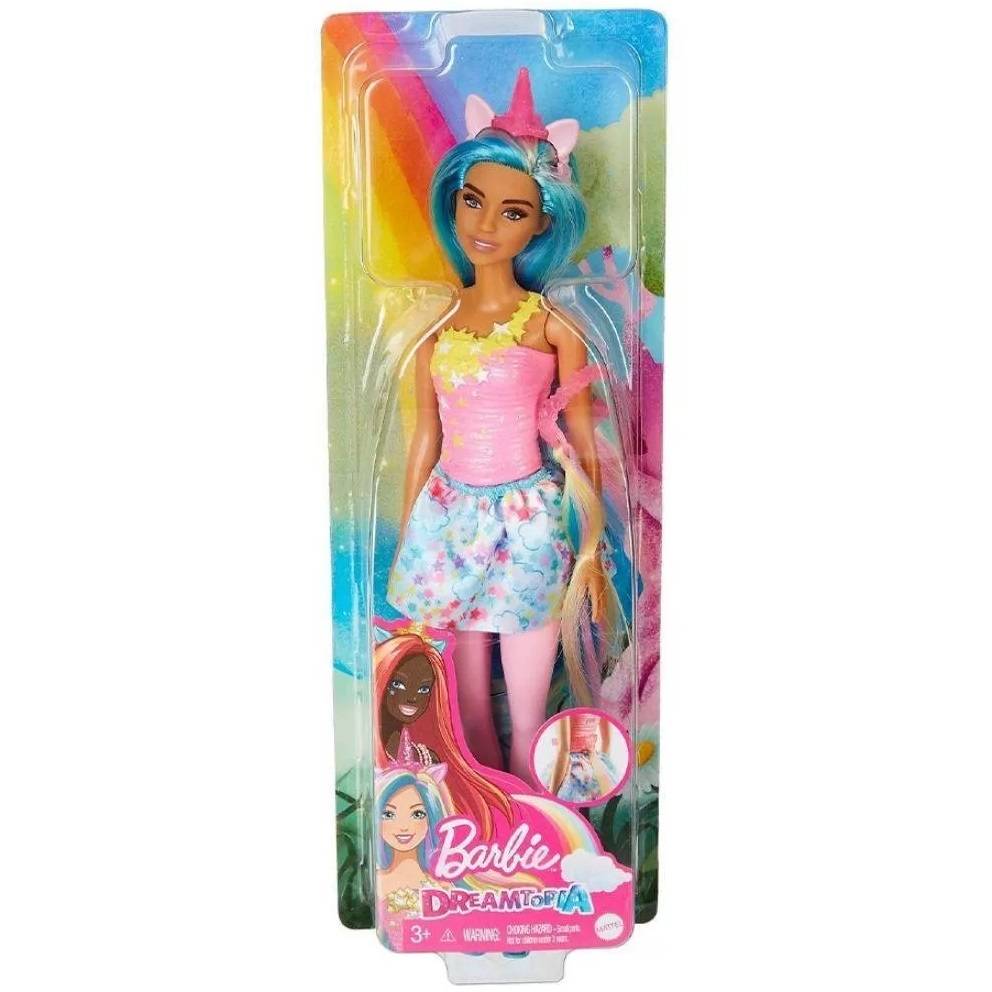 Кукла-единорог Barbie Dreamtopia в светло-розовом стиле, 30 см (HGR21) - фото 3